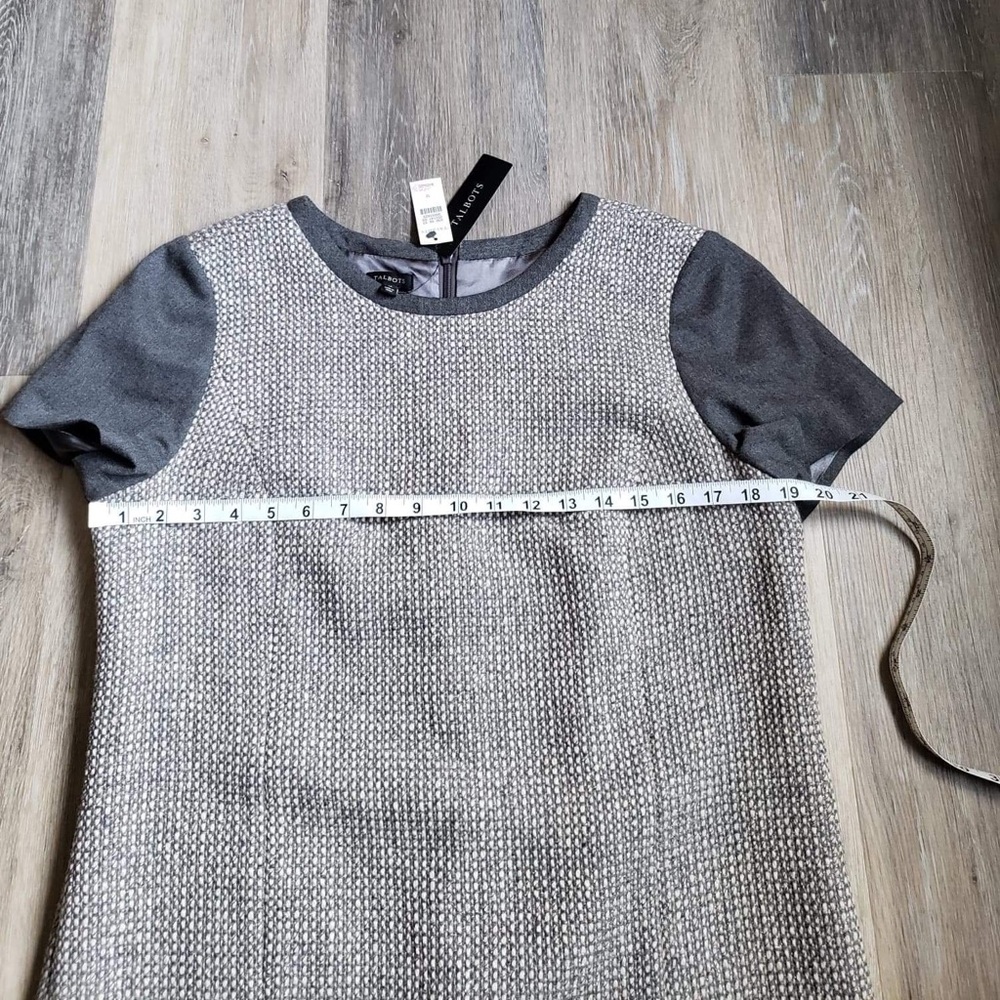 NWT Talbots tweed wool blend sheath dress - Picture 3 of 8